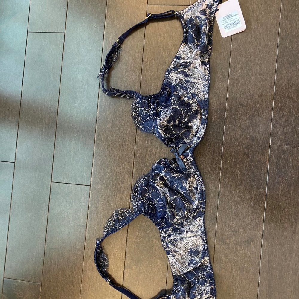 SALE - NWT Agent Provocateur Mimosa x Swarovski Bra 36B
